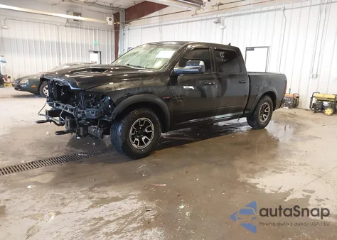 2015 Ram 1500 Rebel z USA, uszkodzony, nr VIN 1C6RR7YTXFS785796